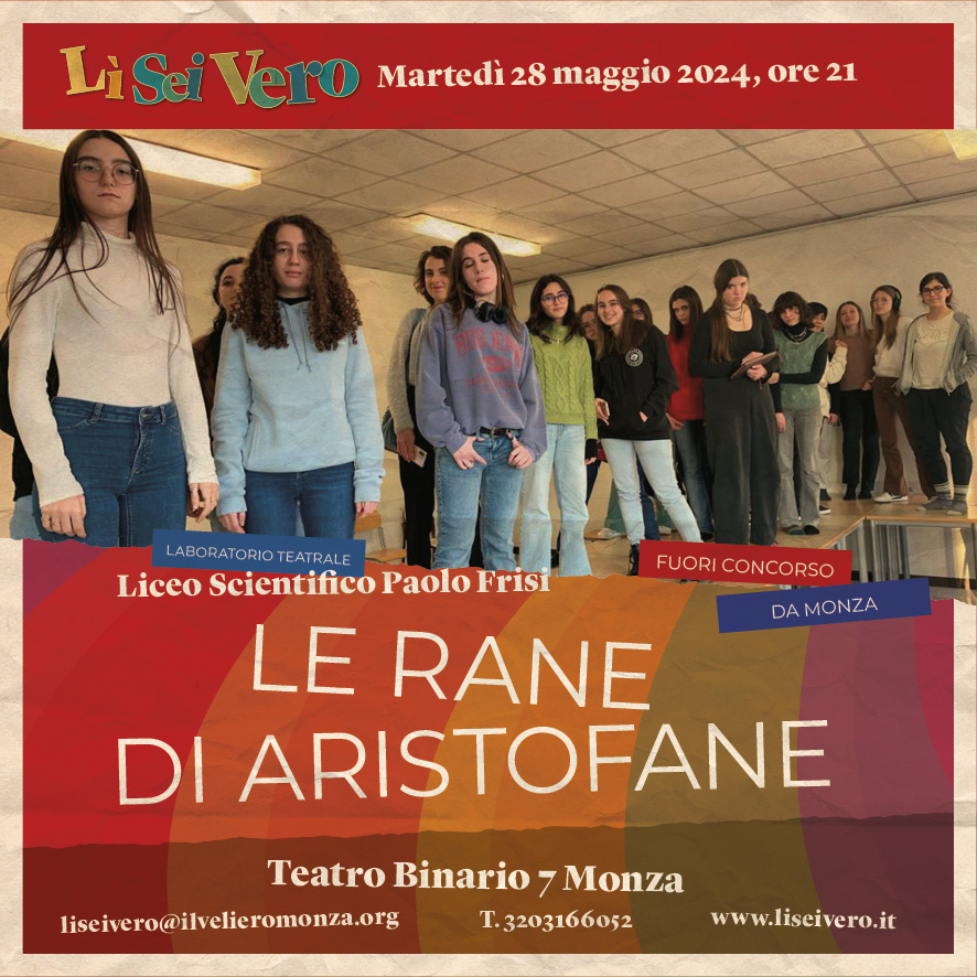 19 Liceo Paolo Frisi Lì Sei vero Il Veliero Monza programma 202419