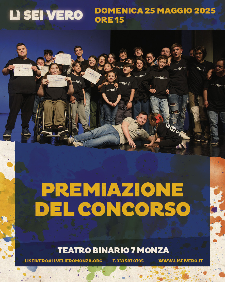 Lì Sei Vero Il Veliero Monza Programma 2025 sp18