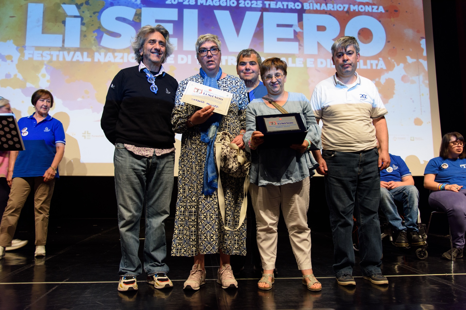 Menzione Spettacolo corale Spettacolo Lisola che non cè Compagnia Gruppo RES ASP Piacenza Lì Sei Vero 2025 Il Veliero Monza 
