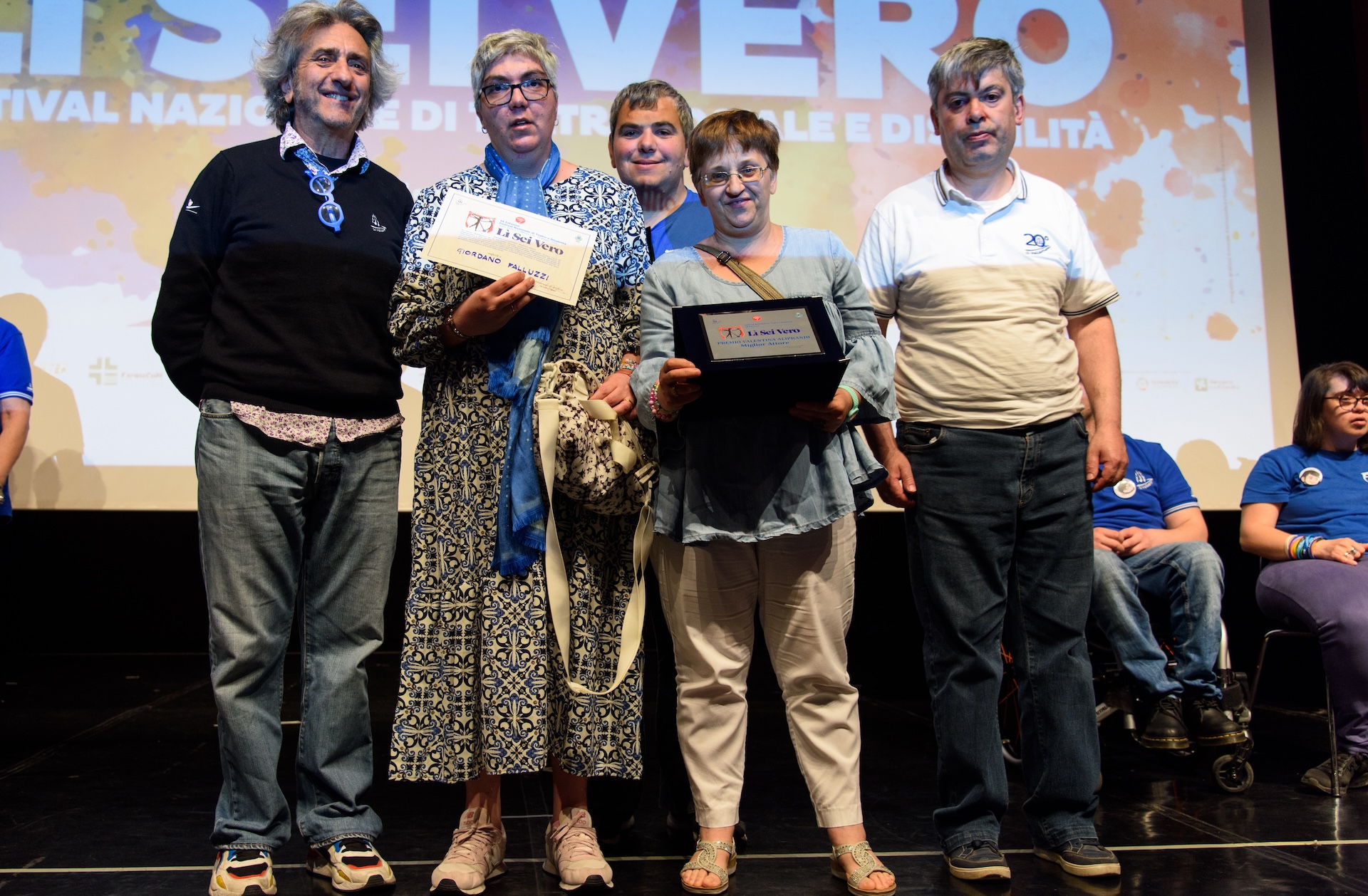 Premio Valentina miglior attore Lìsola che non cè RES Piacenza Lì Sei Vero 2025 Il Veliero Monza